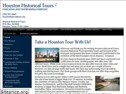 Sites similar to houstonhistoricaltours.com