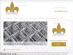 Sites similar to houstonianfencesupply.com