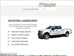 Sites similar to houstonlandscapepros.com