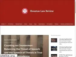 Sites similar to houstonlawreview.org