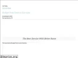Sites similar to houstonlicensedpestexterminator.com