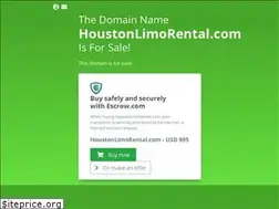 Sites similar to houstonlimorental.com