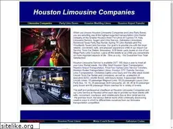 Sites similar to houstonlimousinecompanies.com