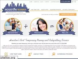 Sites similar to houstonnanny.com