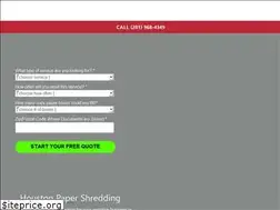 Sites similar to houstonpapershredder.com