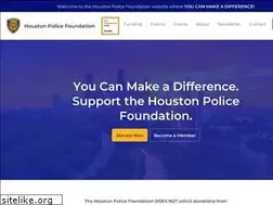 Sites similar to houstonpolicefoundation.org