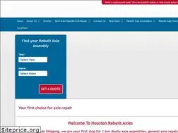Sites similar to houstonrebuiltaxles.com