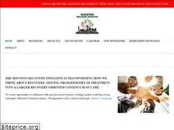 Sites similar to houstonrecoveryinitiative.org