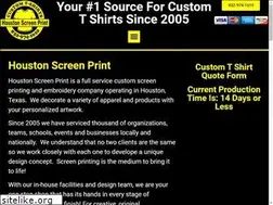 Sites similar to houstonscreenprint.com