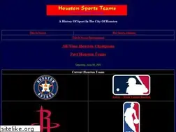 Sites similar to houstonsportsteams.com