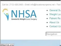 Sites similar to houstonsurgeons.net