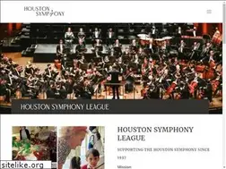 Sites similar to houstonsymphonyleague.com