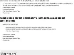 Sites similar to houstonwindshieldrepair.net