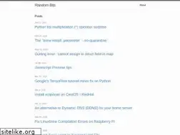 Sites similar to houtianze.github.io