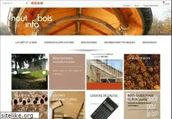 Sites similar to houtinfobois.be