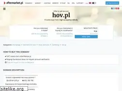 Sites similar to hov.pl