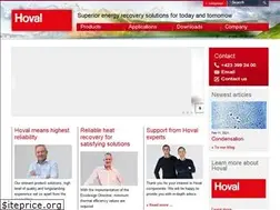 Sites similar to hoval-energyrecovery.com