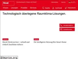 Sites similar to hoval.de