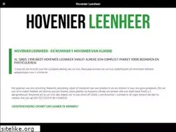 Sites similar to hovenier-almere.nl