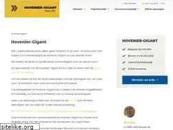 Sites similar to hovenier-gigant.nl