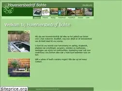 Sites similar to hoveniersbedrijf-bohte.nl