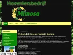 Sites similar to hoveniersbedrijfmimosa.nl
