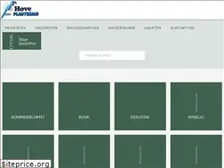 Sites similar to hoveplantesalg.no