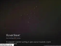 Sites similar to hoverbear.org