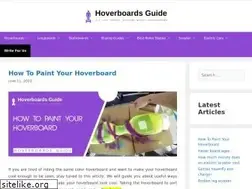 Sites similar to hoverboardsguide.com