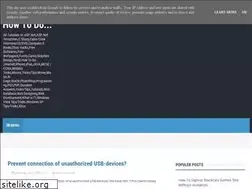 Sites similar to how-2-do.blogspot.com