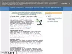 Sites similar to how-2-work-at-home.blogspot.com