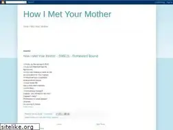 Sites similar to how-imetyourmother.blogspot.com