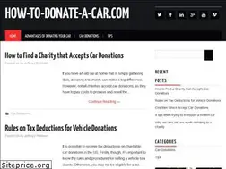 Sites similar to how-to-donate-a-car.com
