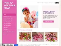 Sites similar to how-to-make-hair-bows.org