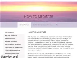 Sites similar to how-to-meditate.org