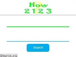 Sites similar to how2123.com