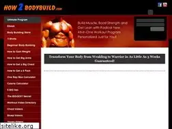 Sites similar to how2bodybuild.com