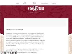 Sites similar to how2bsure.com