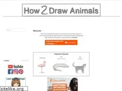 Sites similar to how2drawanimals.com