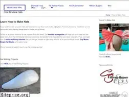 Sites similar to how2hats.com