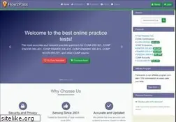 Sites similar to how2pass.com