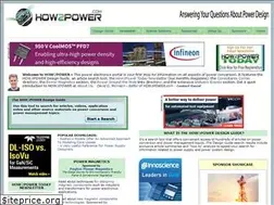 Sites similar to how2power.com