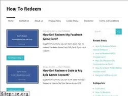 Sites similar to how2redeem.com