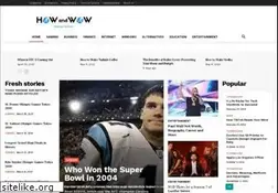 Sites similar to howandwow.info