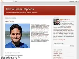Sites similar to howapoemhappens.blogspot.com