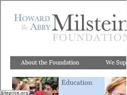 Sites similar to howardandabbymilsteinfoundation.org