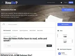Sites similar to howdid.com