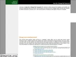 Sites similar to howdoichangemypassword.com