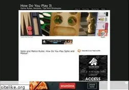 Sites similar to howdoyouplayit.com