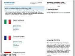 Sites similar to howdoyousay.net